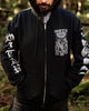 SILVER FOREST ZIP-FRONT HOODED SWEATSHIRT