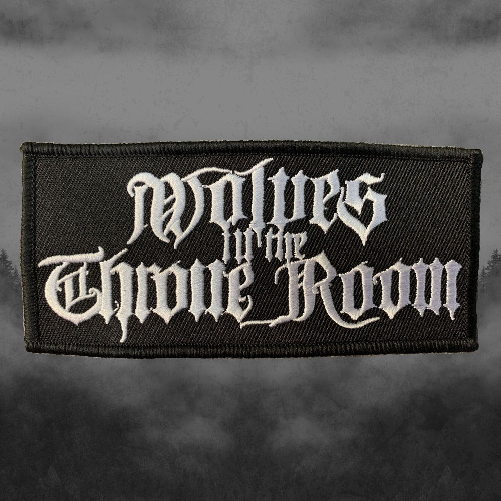 GOTHIC LOGO EMBROIDERED PATCH